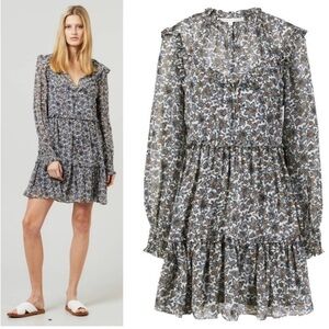 Veronica Beard Savile Dress Floral boho Size 10